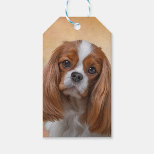 Zeichnen Hundeunbekümmerten Königcharles Spaniel Geschenkanhänger