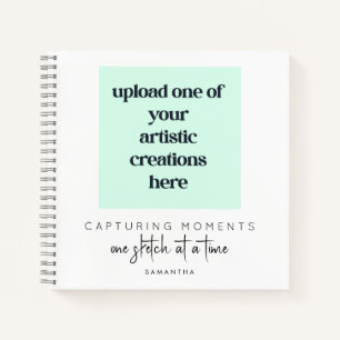 Zeichnen Künstlerzitat Name White Sketch hinzufüge Notizblock