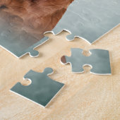 Zeichnen lustigen Vizsla Zeigers Puzzle (Seite)