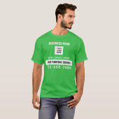 Zeichnen Service QR-Code-Logo für benutzerdefinier T-Shirt (Vorne ganz)