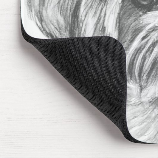 Zeichnen Shih-Tzu Mousepad (Ecke)