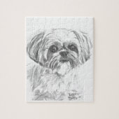 Zeichnen Shih-Tzu Puzzle (Vertikal)