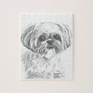 Zeichnen Shih-Tzu Puzzle