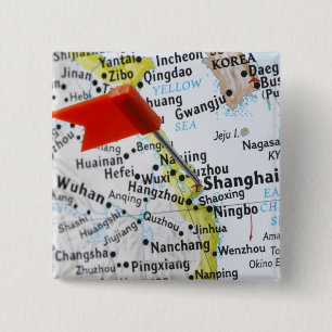 Zeichnen Sie das Button auf, das in Shanghai,