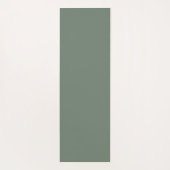 Zeichnen Sie das Muster der grünen Lotus-Schrift i Yogamatte (Rückseite)