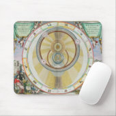 Zeichnen Sie das Zeigen Tycho Brahes von System Mousepad (Mit Mouse)