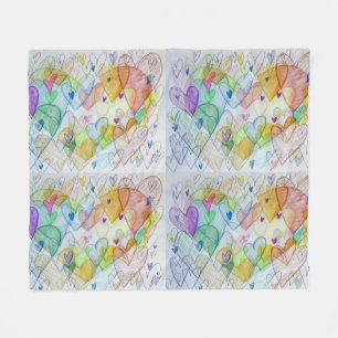 Zeichnen Sie die Blankette für die inspirierende b Fleecedecke