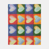 Zeichnen Sie die Blankette für die inspirierende b Fleecedecke (Vorderseite)