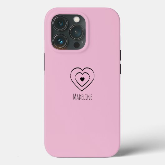Zeichnen Sie einfach eine Hand, die einen beliebig Case-Mate iPhone Hülle (Rückseite)