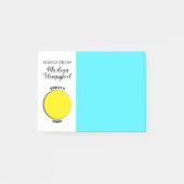 Zeichnen Sie Ihre eigenen emoji heutigen Post-it Klebezettel (Vorderseite)