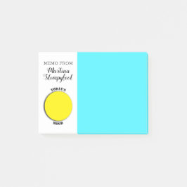 Zeichnen Sie Ihre eigenen emoji heutigen Post-it Klebezettel