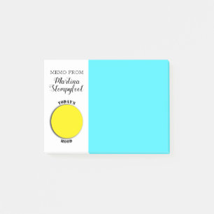 Zeichnen Sie Ihre eigenen emoji heutigen Post-it Klebezettel