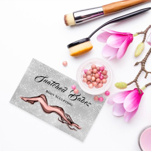 Zeichnen Sie Ihre Marke mit Körpermodellierung Sch Visitenkarte