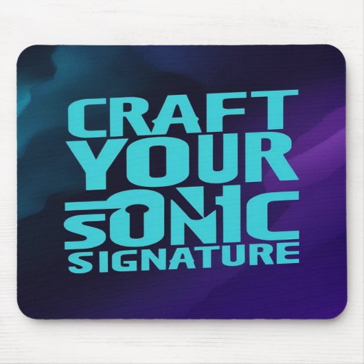Zeichnen Sie Ihre Sonic-Signatur Mousepad (Vorne)