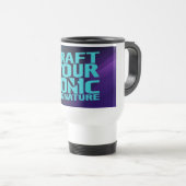 Zeichnen Sie Ihre Sonic-Signatur Reisebecher (VorderseiteRechts)