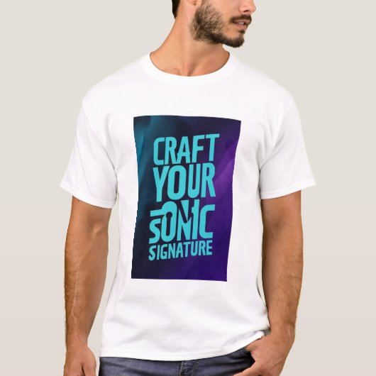 Zeichnen Sie Ihre Sonic-Signatur T-Shirt (Vorderseite)