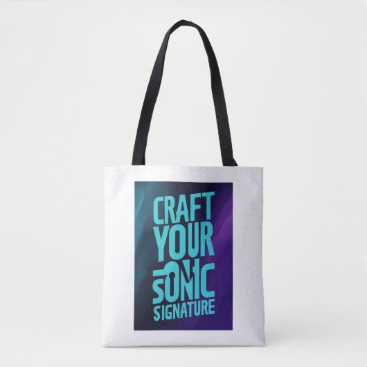 Zeichnen Sie Ihre Sonic-Signatur Tasche (Vorderseite)