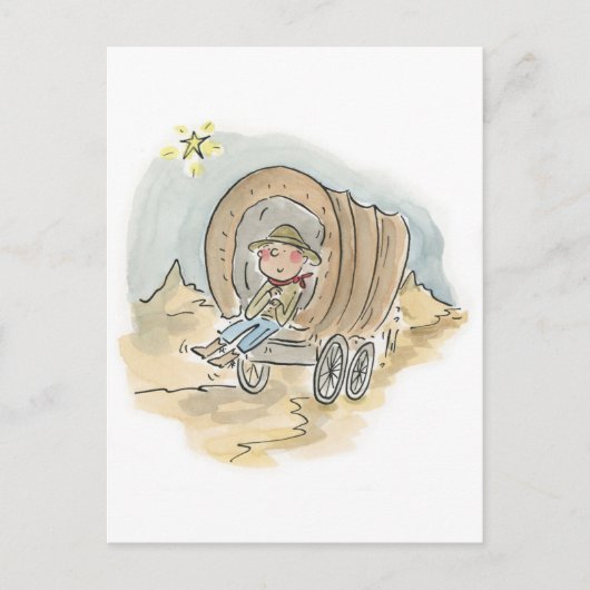 Zeichnen Sie Ihren Wagen Postkarte (Vorderseite)