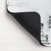 Zeichnen Sie No.8 auf, das den Weg der Mousepad (Ecke)