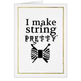 Zeichnen Sie String-Hübsche Imitate Gold Border Cr