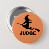 Zeichnen Silhouette Halloween-Tasten anpassen Button (Vorne & Hinten)