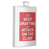 Zeichnen und Angriff auf die Kletterwand behalten Flachmann (Rechts)