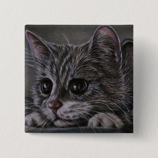 Zeichnen von Kitty auf Knopf Button (Vorderseite)