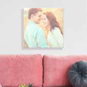 Zeichnen von Pinselstrichen Pinselstriche Foto übe Leinwanddruck (Insitu (Wohnzimmer))