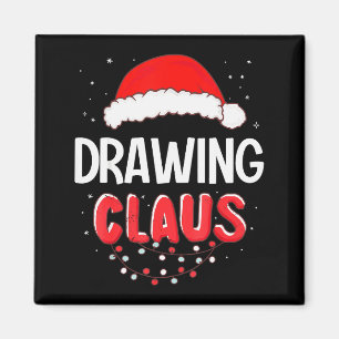 Zeichnen von Santa Claus Weihnachts-Passenden Kost Magnet