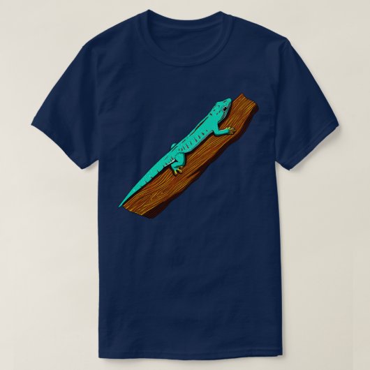 Zeichnend Abbott-Tagesgecko T-Shirt (Design vorne)