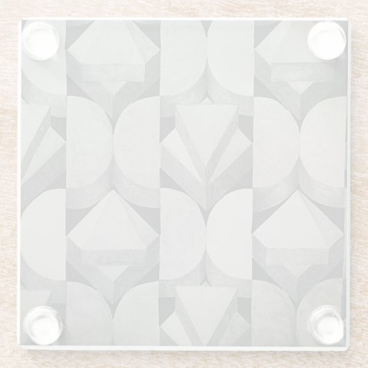 Zeichnend abstrakter Untersetzer (Rückseite)