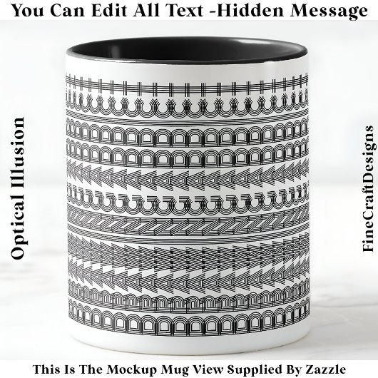Zeichnend Addict Hidden Message Funny Novelty 111B Tasse
