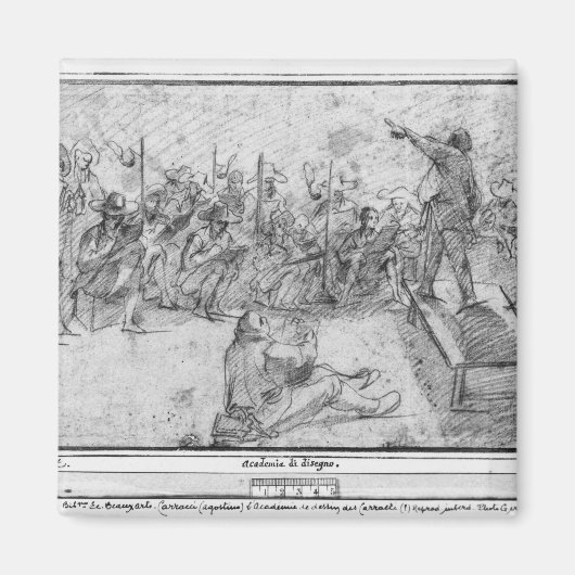 Zeichnend Akademie Magnet (Vorne)