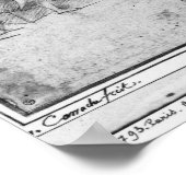 Zeichnend Akademie Poster (Ecke)