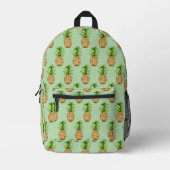 zeichnend Ananas Bedruckter Rucksack (Vorderseite)