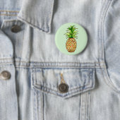 zeichnend Ananas Button (Beispiel)