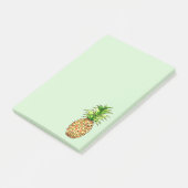 zeichnend Ananas Post-it Klebezettel (angewinkelt)