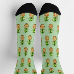 zeichnend Ananas Socken