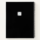 Zeichnend anatomisches Herz Notizblock (Rückseite)