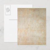 Zeichnend Architektur Postkarte (Vorne/Hinten)