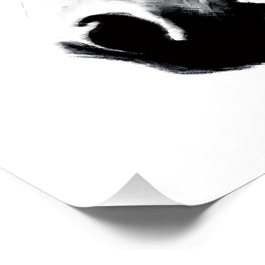 Zeichnend Artwork-Karte Poster (Ecke)