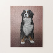 Zeichnend Berner Hund Puzzle (Vertikal)