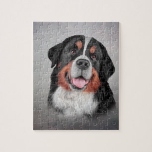 Zeichnend Berner Hund Puzzle