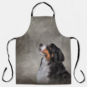 Zeichnend Berner Hund Schürze (Vorderseite)