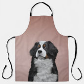 Zeichnend Berner Hund Schürze (Vorderseite)