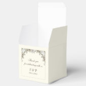 Zeichnend Blume Elfenbeinhochzeit Geschenkschachtel (Geöffnet)