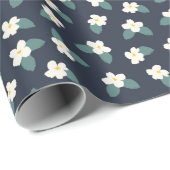 Zeichnend Blume Geschenkpapier (Rolleneckpunkt)