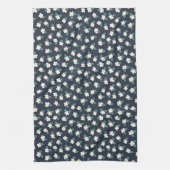 Zeichnend Blume Geschirrtuch (Vertikal)