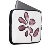 zeichnend Blume Laptopschutzhülle (Vorne Rechts)