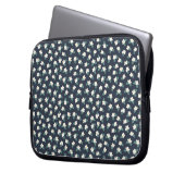 Zeichnend Blume Laptopschutzhülle (Vorderseite Links)